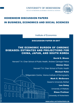 The Economic Burden of Chronic Diseases