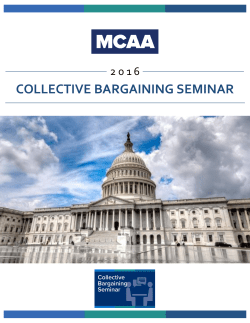 COLLECTIVE BARGAINING SEMINAR