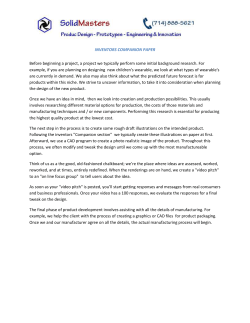 Product Idea general description