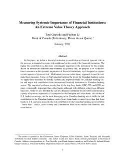 Measuring Systemic Importance of Financial