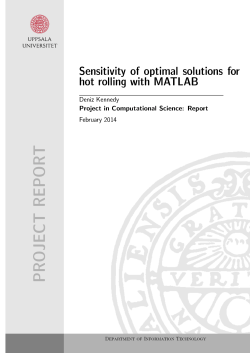 project report - Department of Information Technology