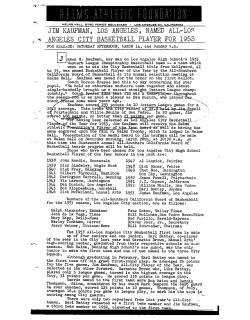 jim kaufman, los angeles, named all