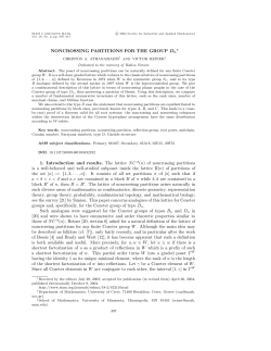 of noncrossing partitions is a well-beha