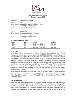 BUAD 306 Syllabus