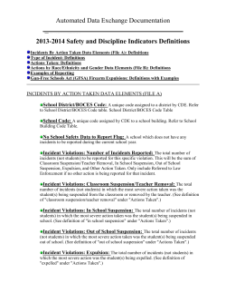 File Layout Field Definitions for 2013-2014