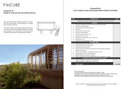 Fincube 47 m&sup2; Ready-to-move-into Fincube without interior