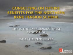 Understanding pension risk WALKERS