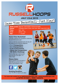 Game-Time Basketball - Just Play!