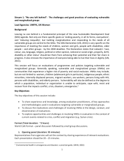 No one left behind - United Nations Evaluation Group