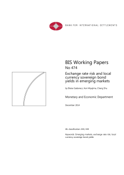 Exchange rate risk and local currency sovereign bond yields