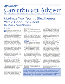 Maximize Your Team`s Effectiveness With a Good