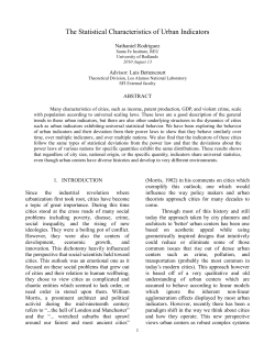 Final Paper - Santa Fe Institute