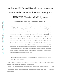 A Simple DFT-aided Spatial Basis Expansion Model and