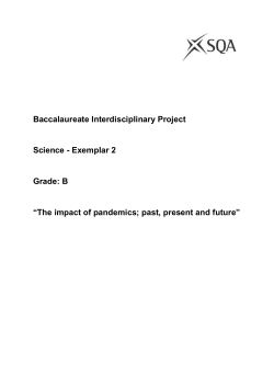 Science Exemplar 2 (B Grade)
