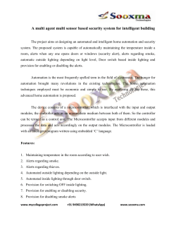 SET-336. A multi agent multi sensor based security