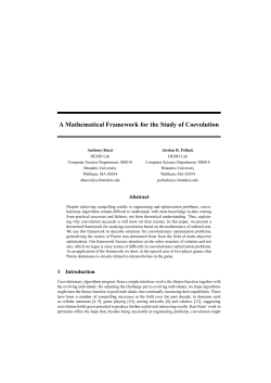 A Mathematical Framework for the Study of Coevolution