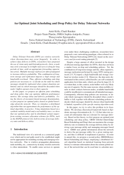 An Optimal Joint Scheduling and Drop Policy for Delay