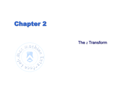 The Inverse z Transform