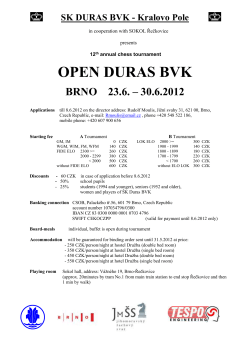 in cooperation with City chess federation
