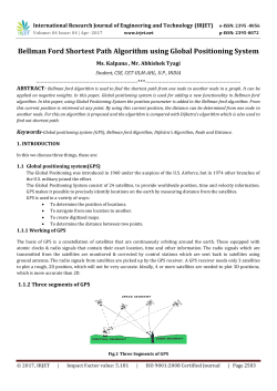 Bellman Ford Shortest Path Algorithm using Global