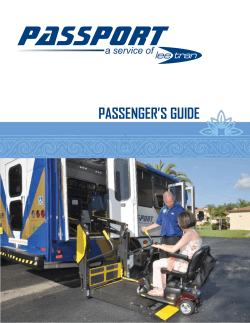 Passport Passenger`s Guide