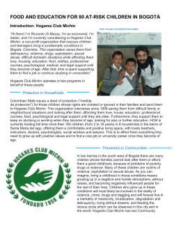This project has provided additional documentation