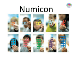numicon Presentation for parents