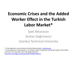 Economic Crises and the Added Worker Effect in the Turkish