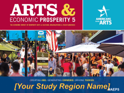 Title Goes Here - Americans for the Arts