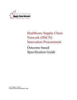 Innovation Procurement Outcome