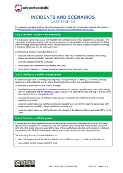 05. Incidents and scenarios case studies