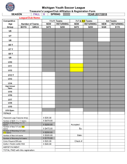 Michigan Youth Soccer League