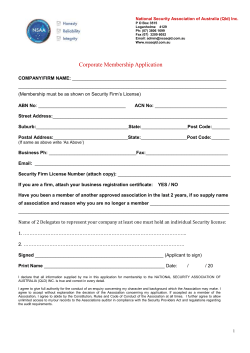 Click here to &ndash; NSAA Corporate Membership Application