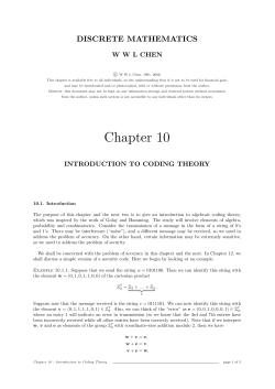 Chapter 10