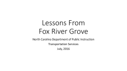 Fox River Grove Lessons