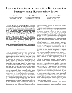 Learning Combinatorial Interaction Test Generation Strategies using