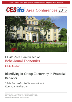 Identifying In-Group Conformity in Prosocial Behavior