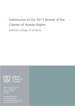 Family Violence: A Judicial Training Perspective