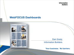 Dashboard LnL - Information Builders