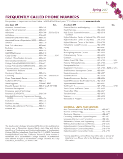 frequently called phone numbers