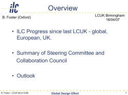 BDS Status, VLCW06