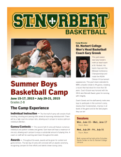 Summer Boys Basketball Camp