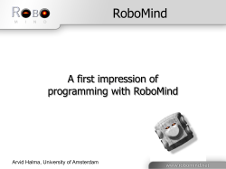 RoboMind-Introduction