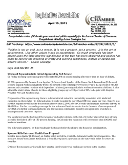 04-15-2013 - Aurora Chamber of Commerce