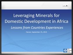 NADIA-PIFARETTI - Zimbabwe Mining Indaba