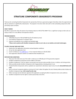 straitline components grassroots program