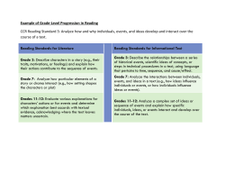 Progression Handouts