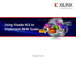 SMARTer Networking A new sandbox for Xilinx that*s actually not