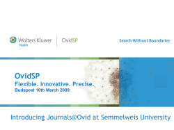 Linking into Journals@Ovid