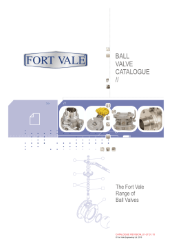 Ball Valve Catalogue